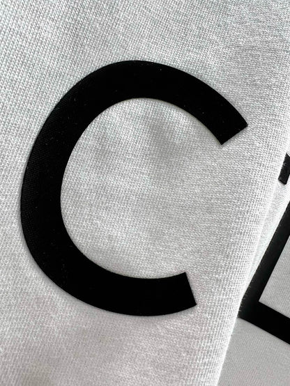 T-shirt imprimé lettres classiques