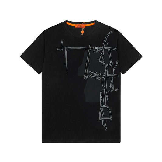T-shirt imprimé outil