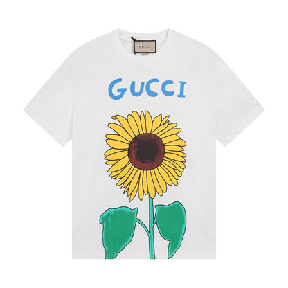 T-shirt imprimé tournesol