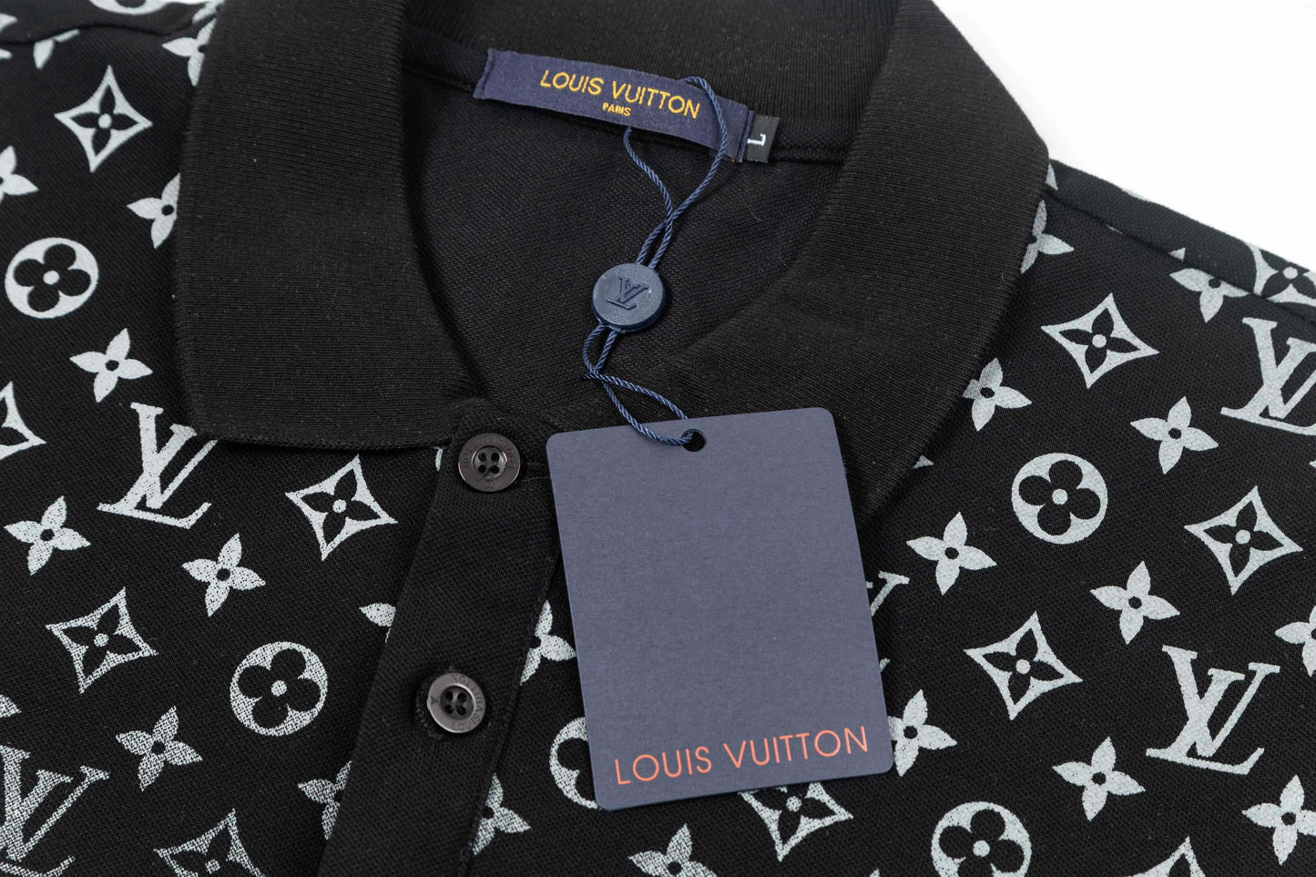 Polo à imprimé dégradé