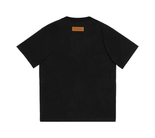 T-shirt imprimé motif château