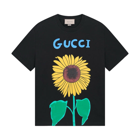 T-shirt imprimé tournesol