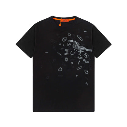 T-shirt imprimé bleu