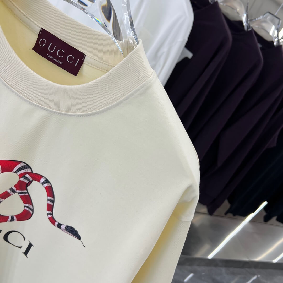 T-shirt imprimé serpent 2025