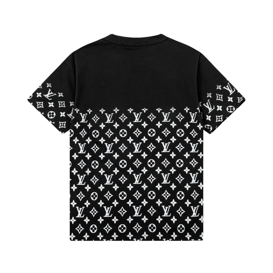 T-shirt imprimé intégral demi-corps