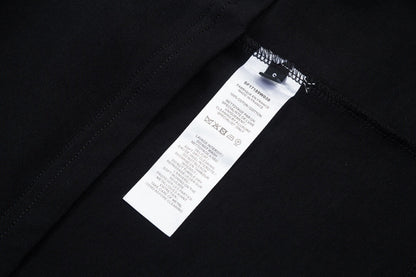 T-shirt imprimé lettre en aluminium