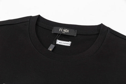 T-shirt imprimé lettre sur la poitrine