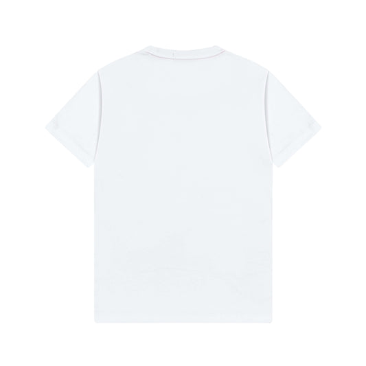 T-shirt brodé double face avec serviette