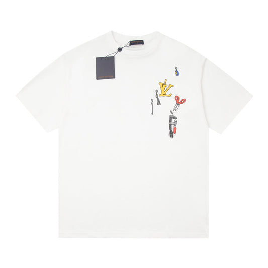 T-shirt imprimé outil