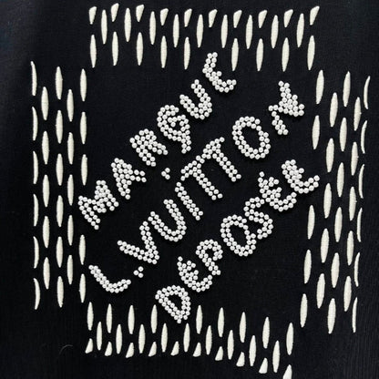 T-shirt brodé de perles