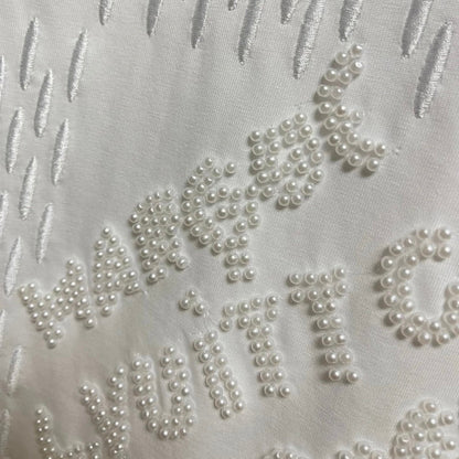 T-shirt brodé de perles