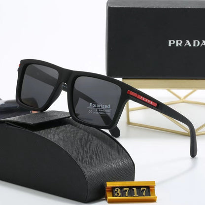 Retro-Sonnenbrille mit quadratischem Rahmen