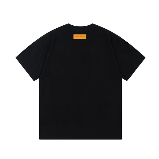T-shirt imprimé en mousse à lettres