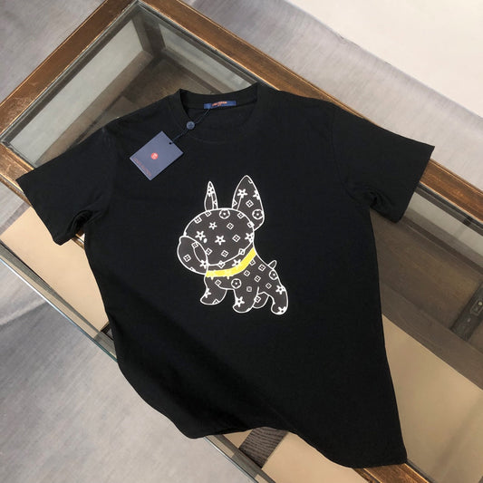 T-shirt imprimé chien