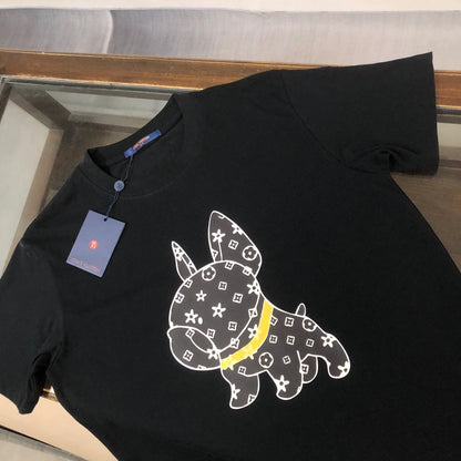 T-shirt imprimé chien