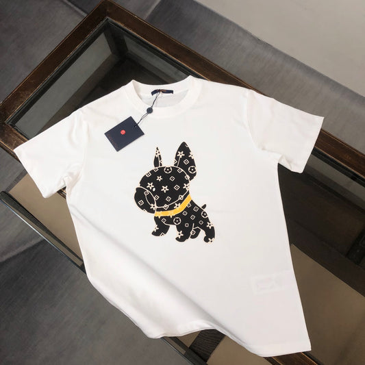 T-shirt imprimé chien