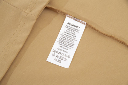 T-shirt imprimé classique marron