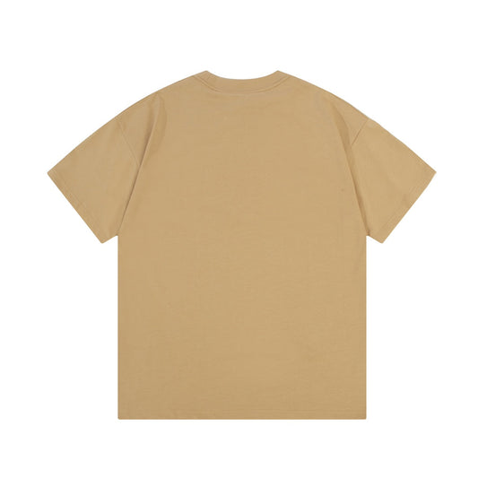 T-shirt imprimé classique marron