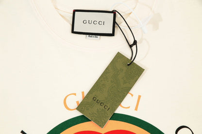 T-shirt imprimé classique beige