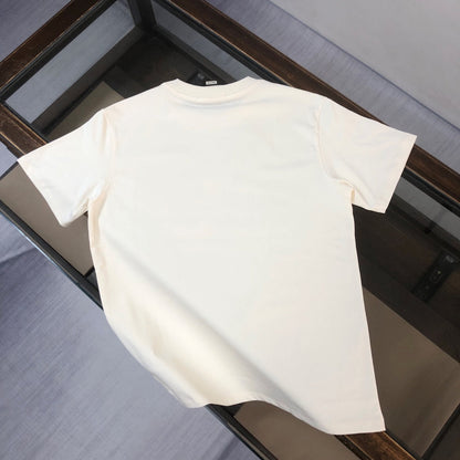 T-shirt imprimé patchwork rouge et vert