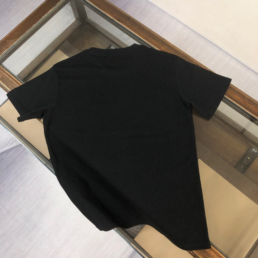 T-shirt imprimé patchwork rouge et vert