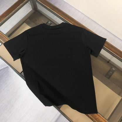 T-shirt imprimé carré marron