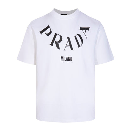 T-shirt à col imprimé