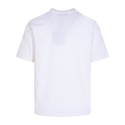 T-shirt à col imprimé