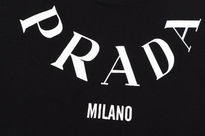 T-shirt à col imprimé