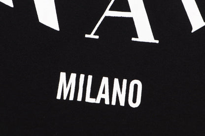 T-shirt à col imprimé