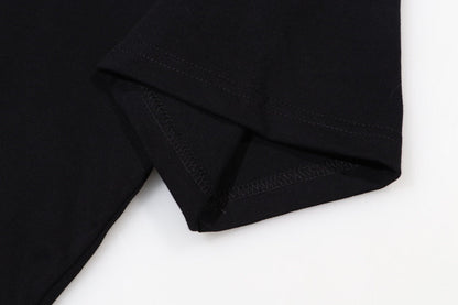 T-shirt à col imprimé