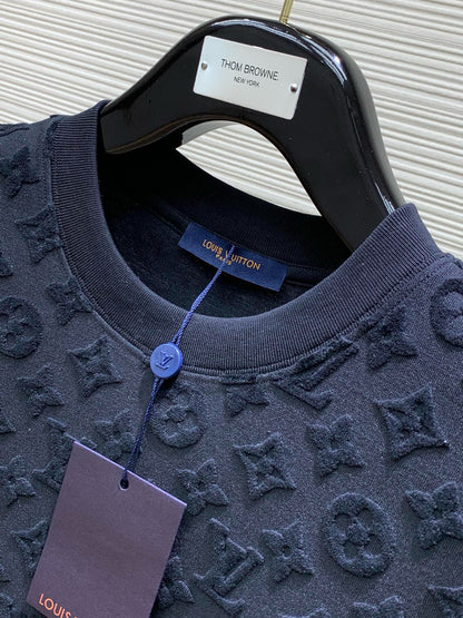 T-shirt à manches courtes et col rond en mousse