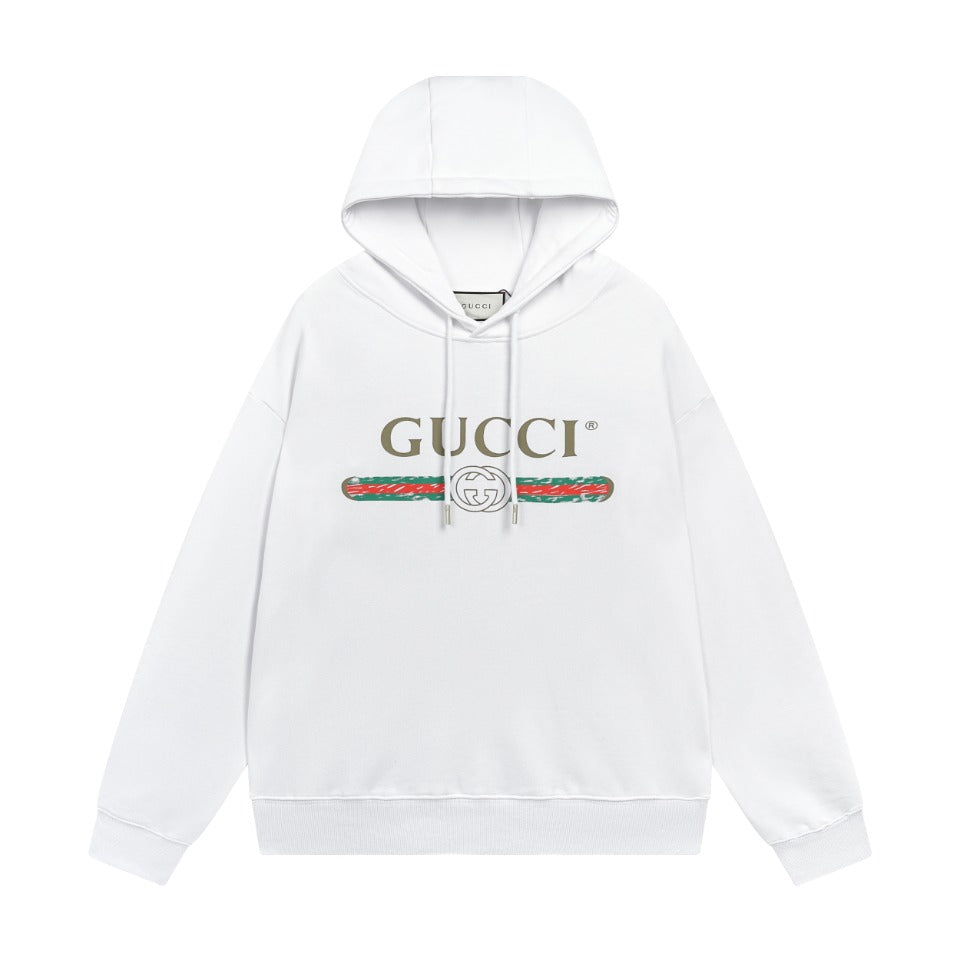 Sweat à capuche imprimé classique