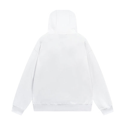 Sweat à capuche imprimé classique