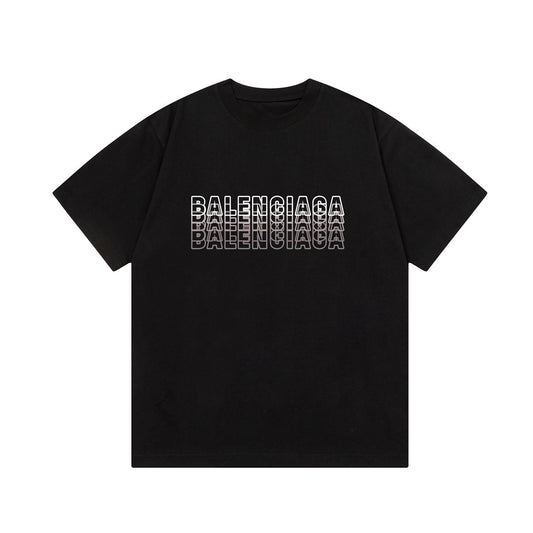 T-shirt imprimé lettres superposées