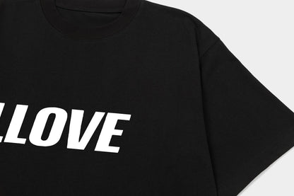 T-shirt imprimé lettres LOVE